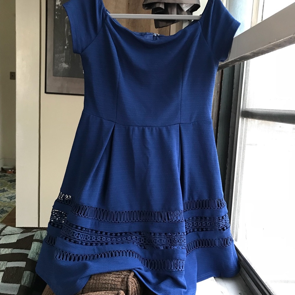 Francesca’s Off the shoulder dress